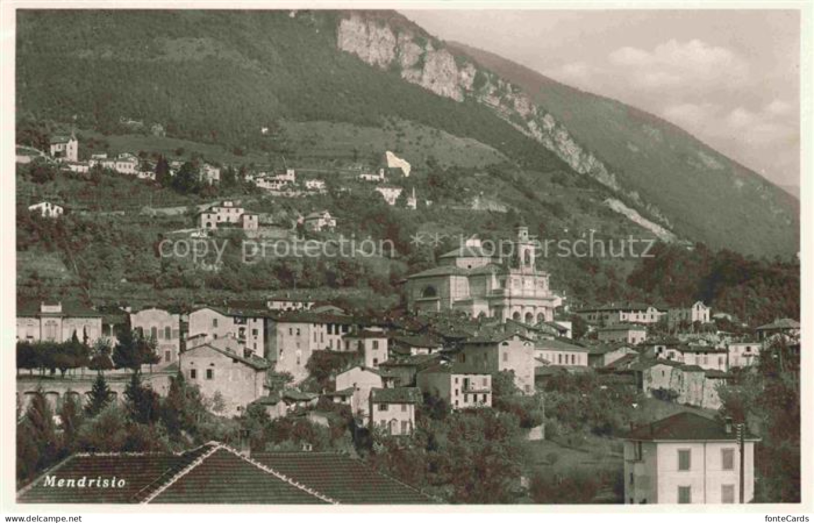Mendrisio TI Panorama