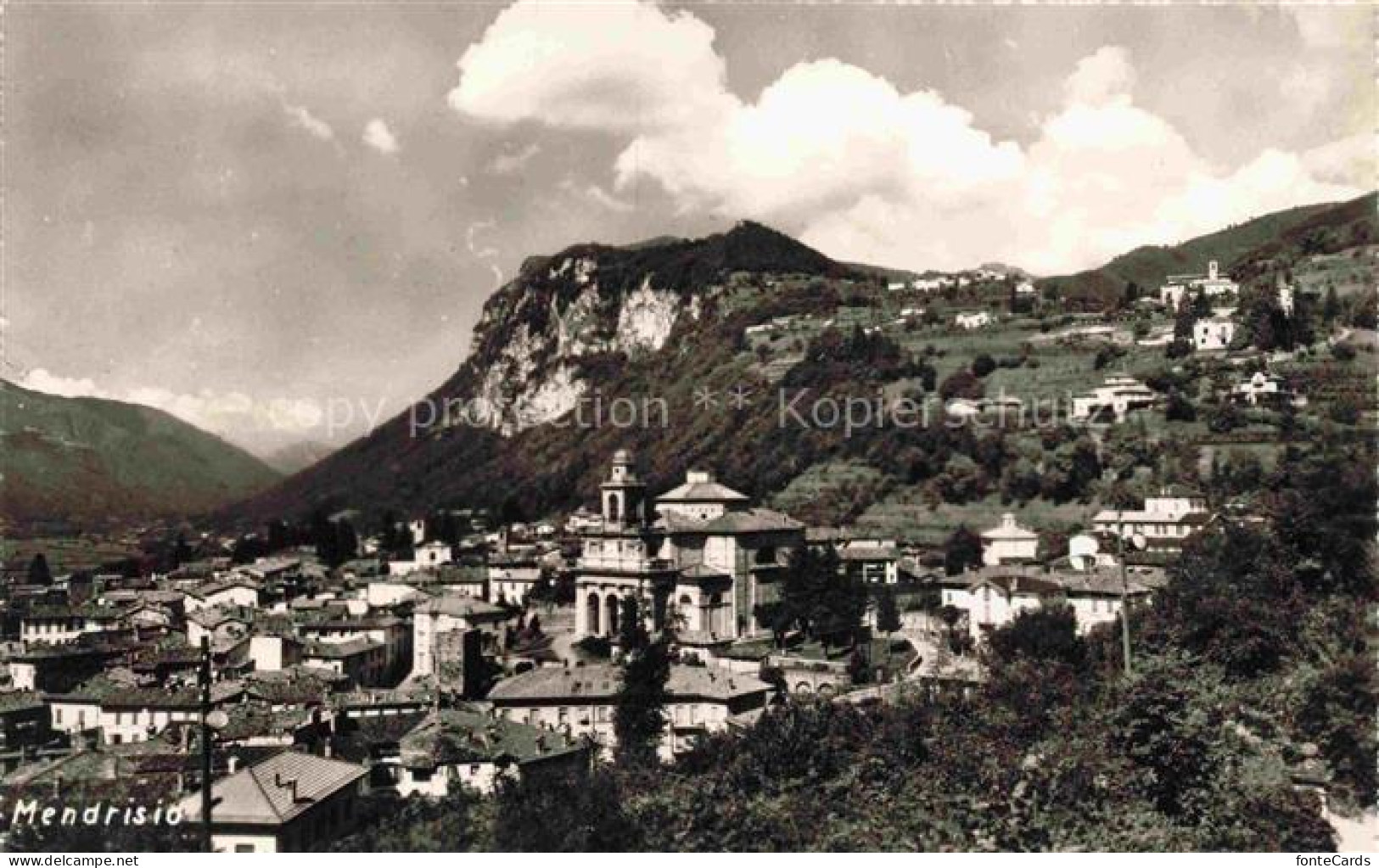 Mendrisio TI Panorama