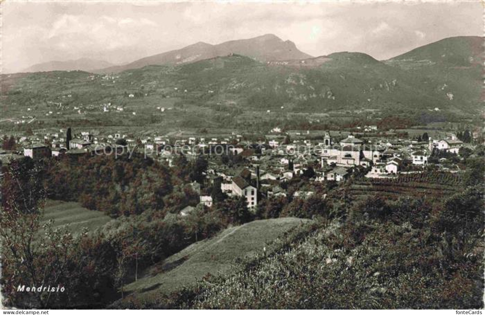 Mendrisio TI Panorama