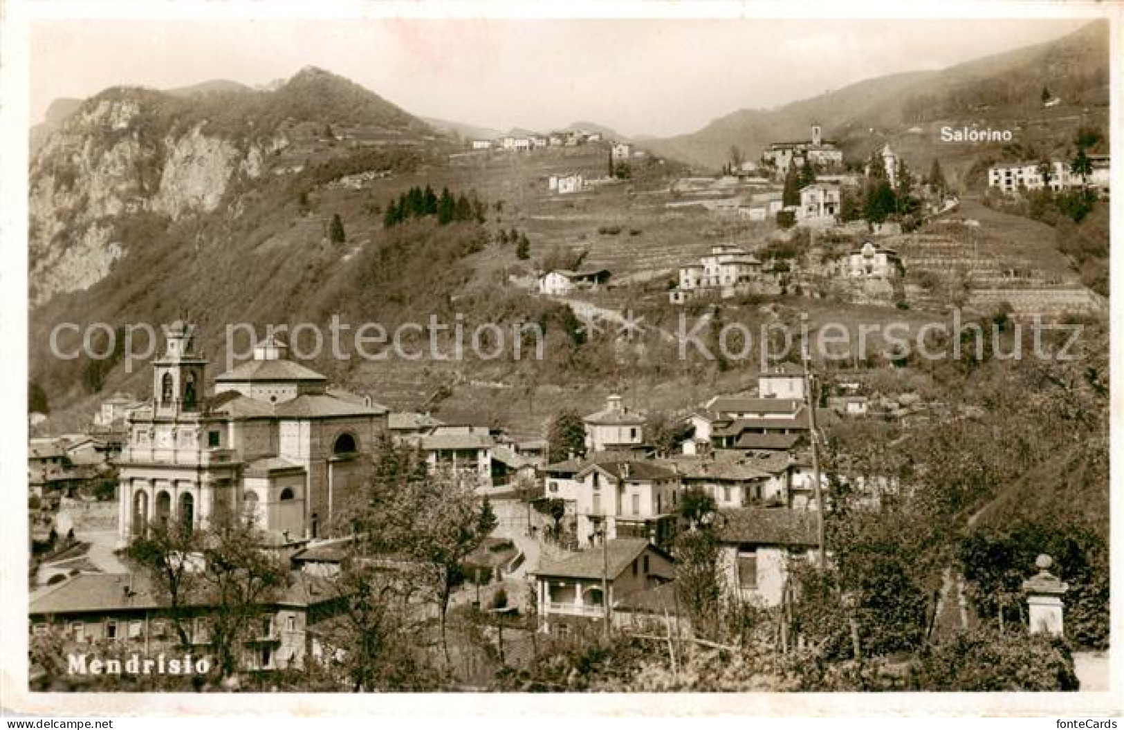 Mendrisio TI Teilansicht