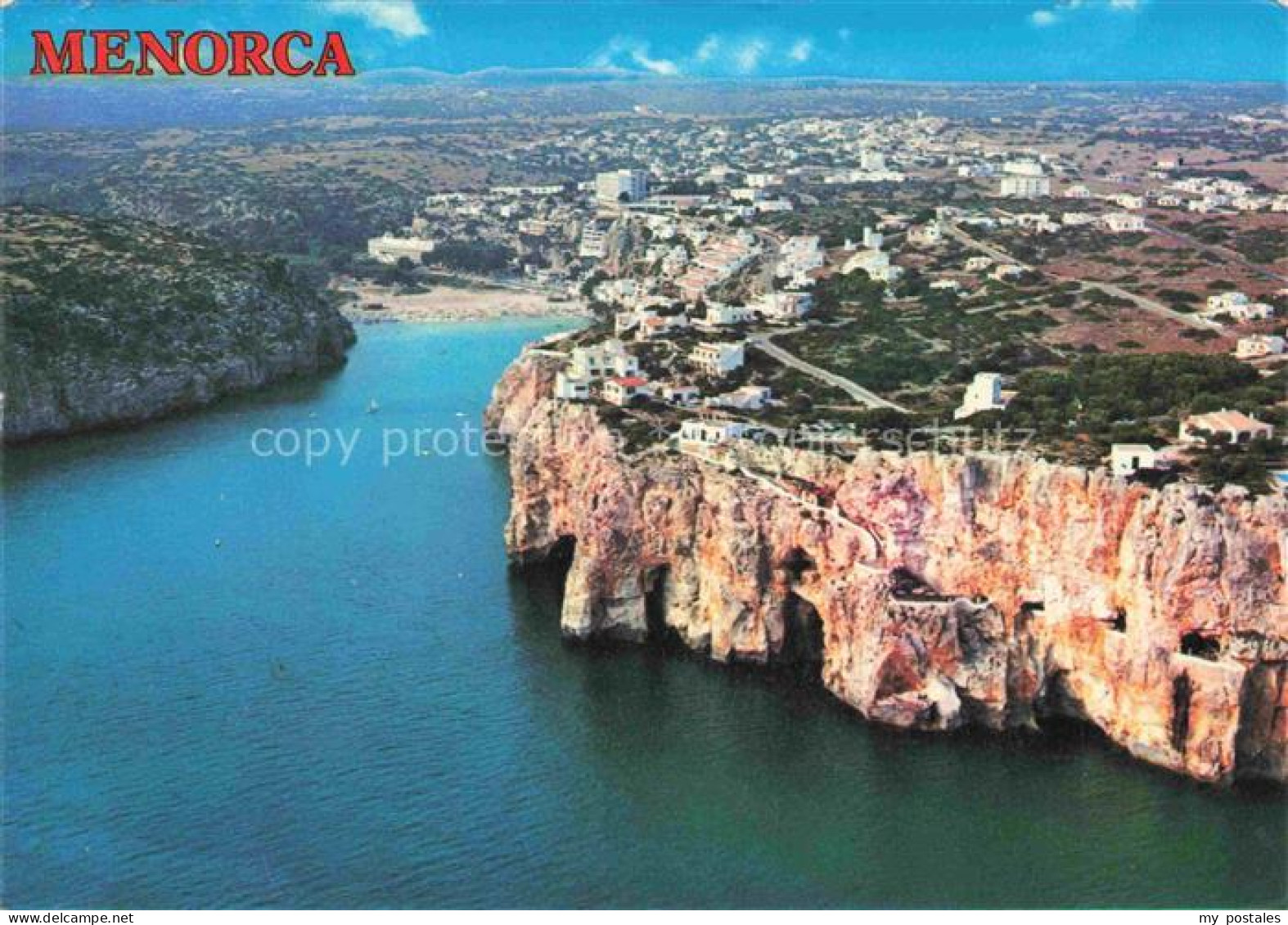 Menorca Islas Baleares ES Kuestenpanorama