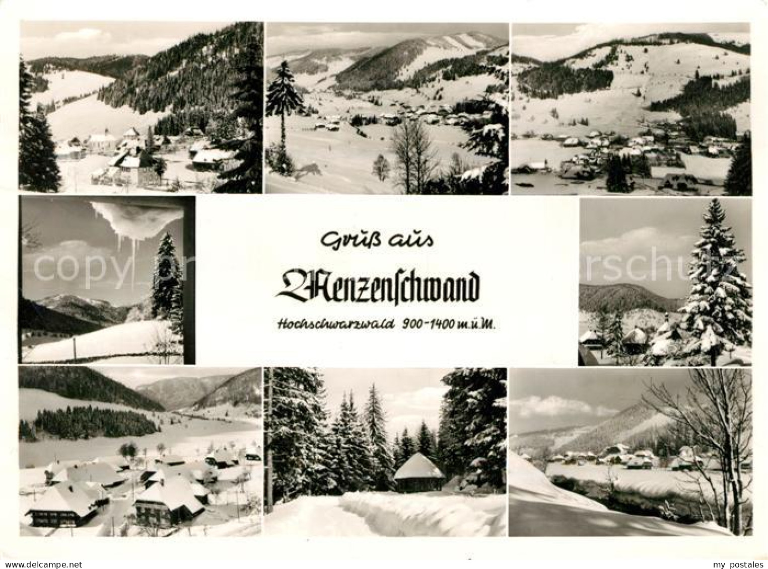 Menzenschwand Winterpanorama Hochschwarzwald