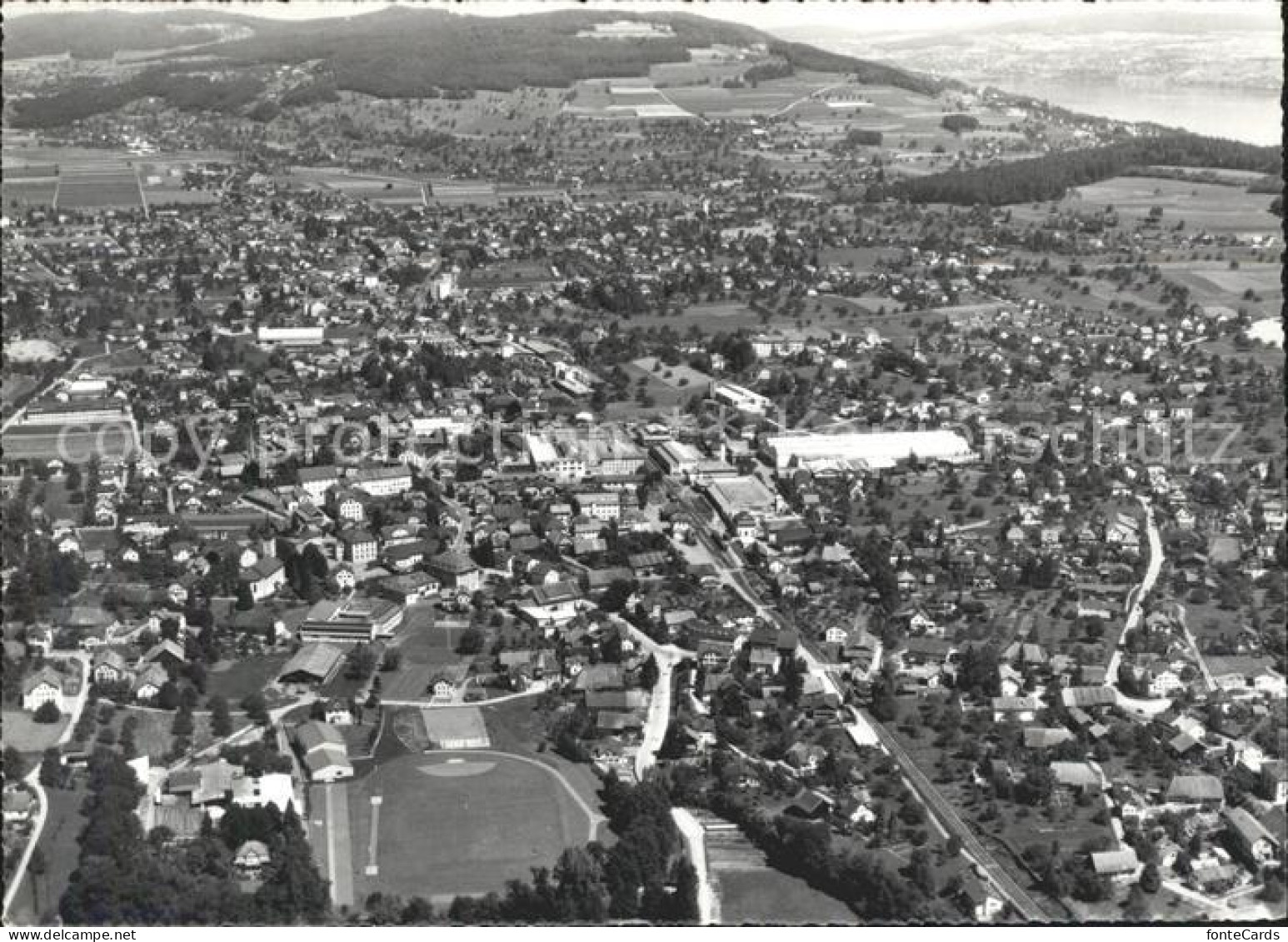 Menziken Fliegeraufnahme