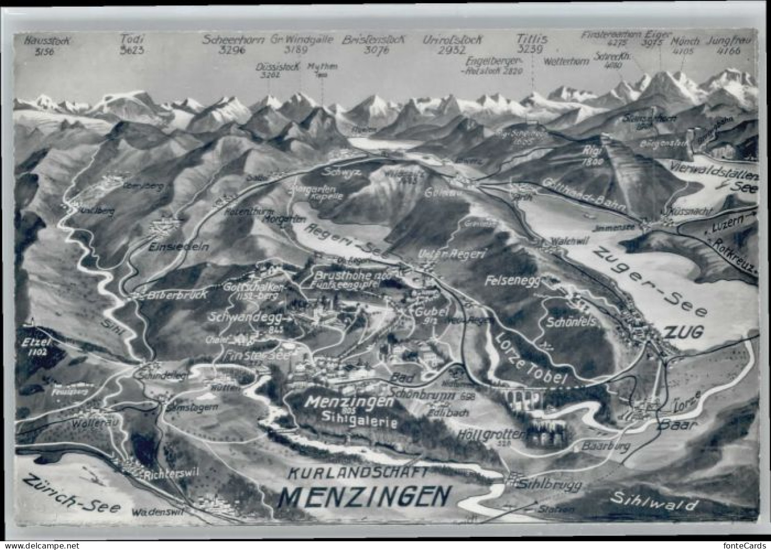 Menzingen  ZG Menzingen Fliegeraufnahme