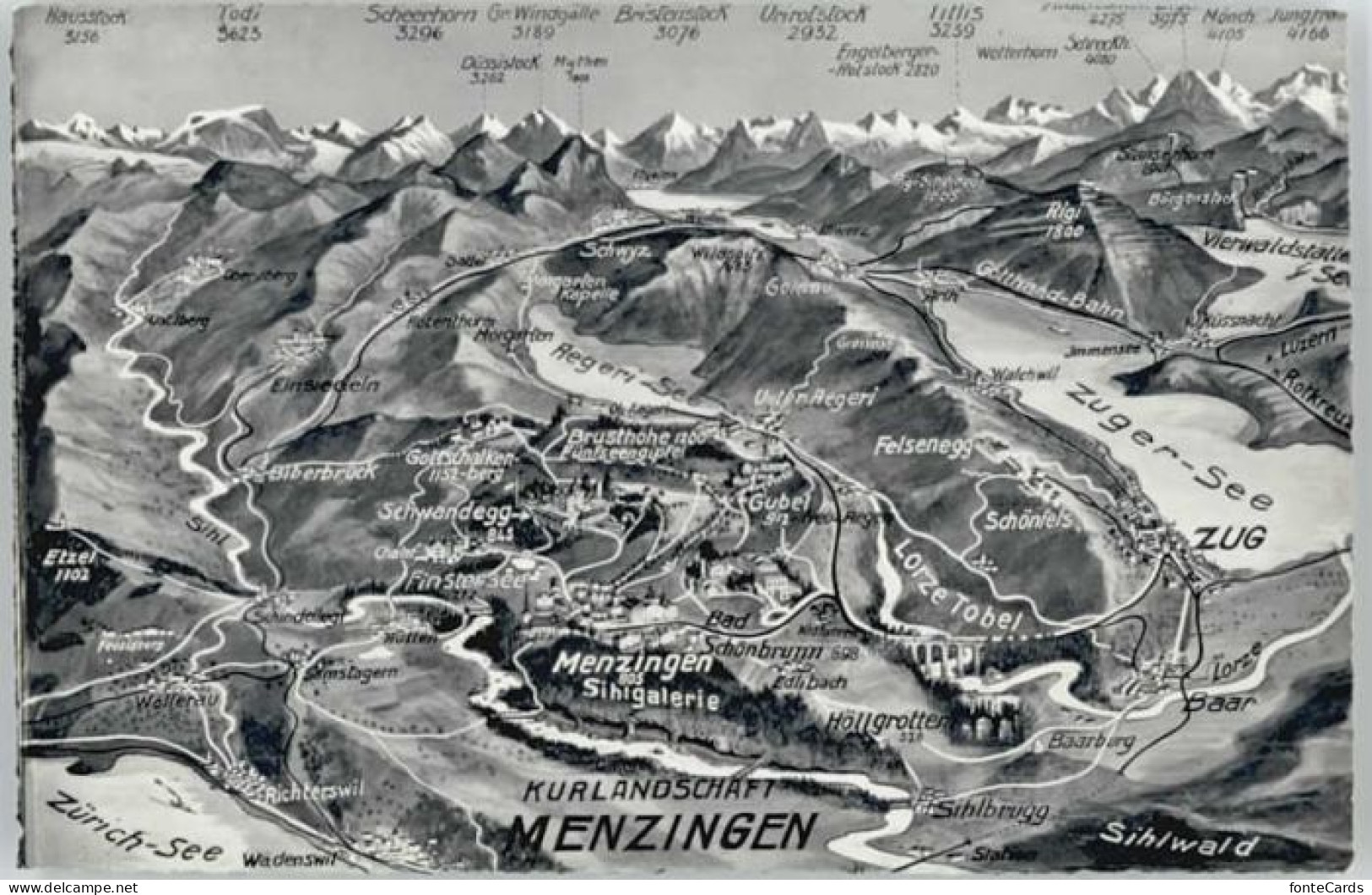 Menzingen  ZG Menzingen Fliegeraufnahme