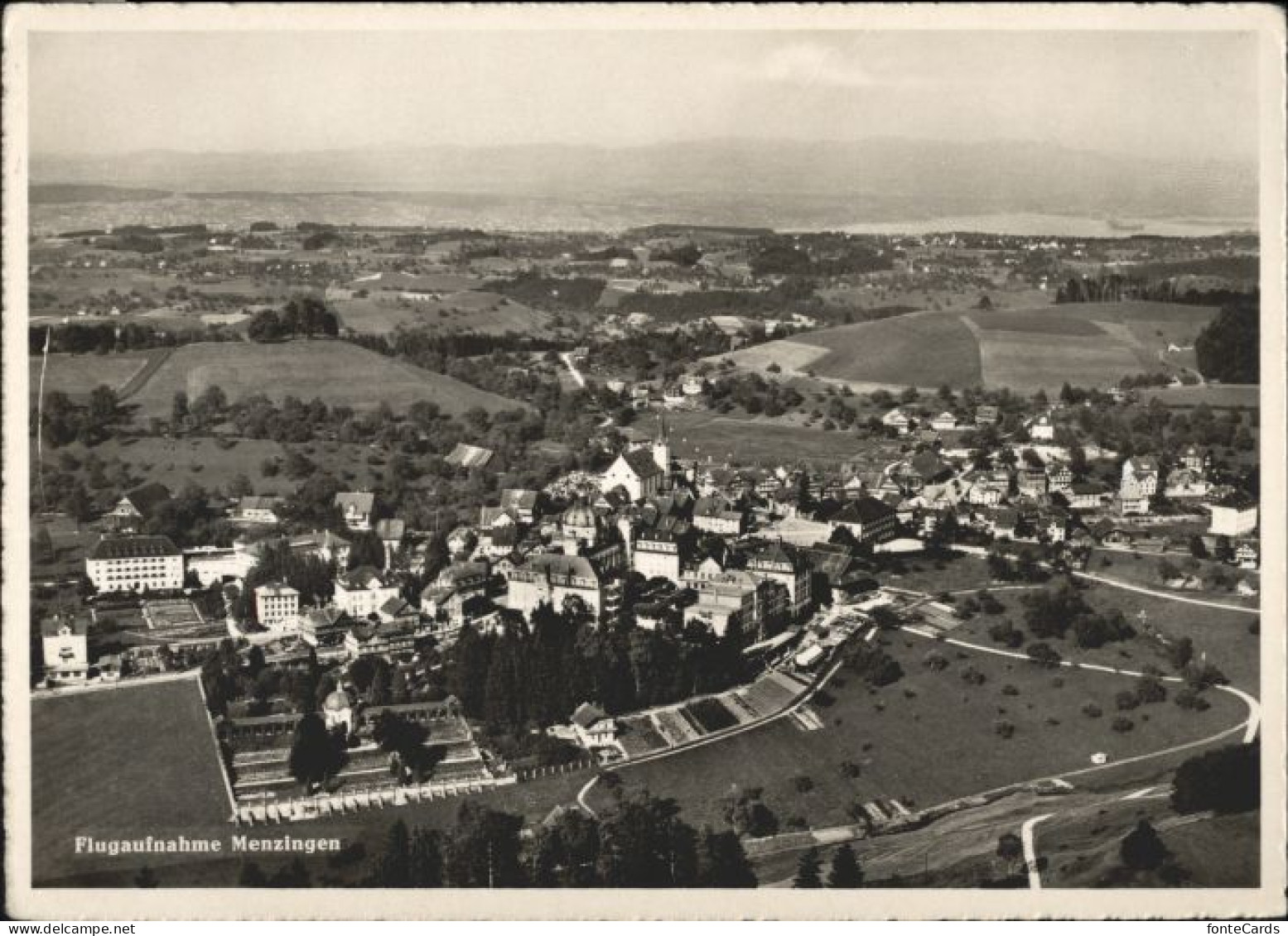 Menzingen  ZG Menzingen Fliegeraufnahme