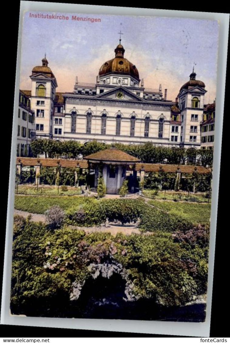 Menzingen  ZG Menzingen Institut Kirche