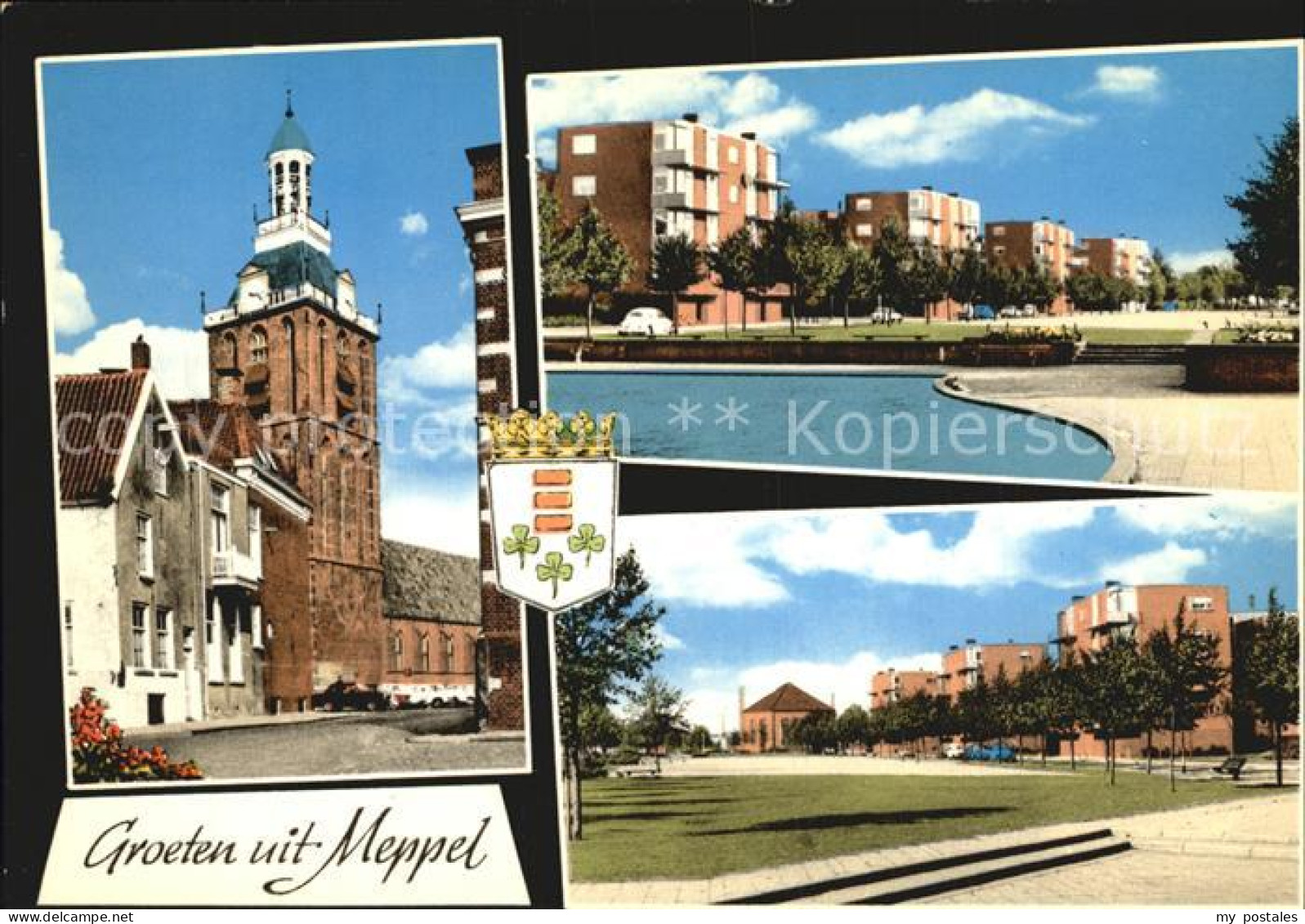 Meppel Kirchenpartie Parkanlage