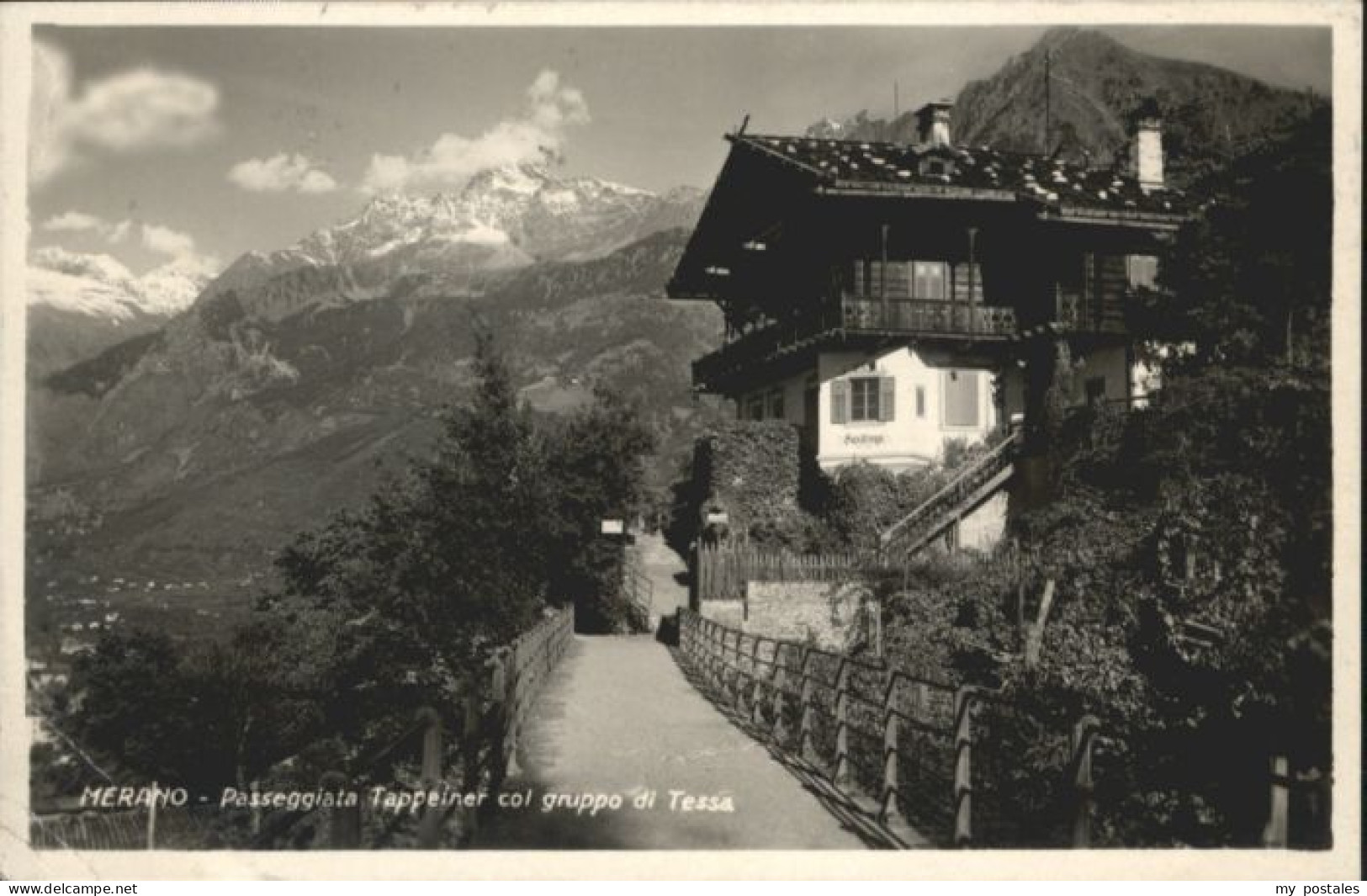 Merano Meran Merano Passeggiata Tappeiner Gruppo Tessa
