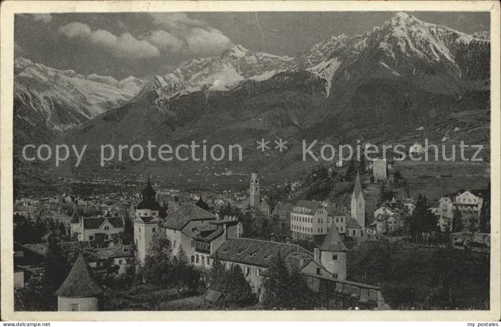 Merano Meran Panorama - Merano