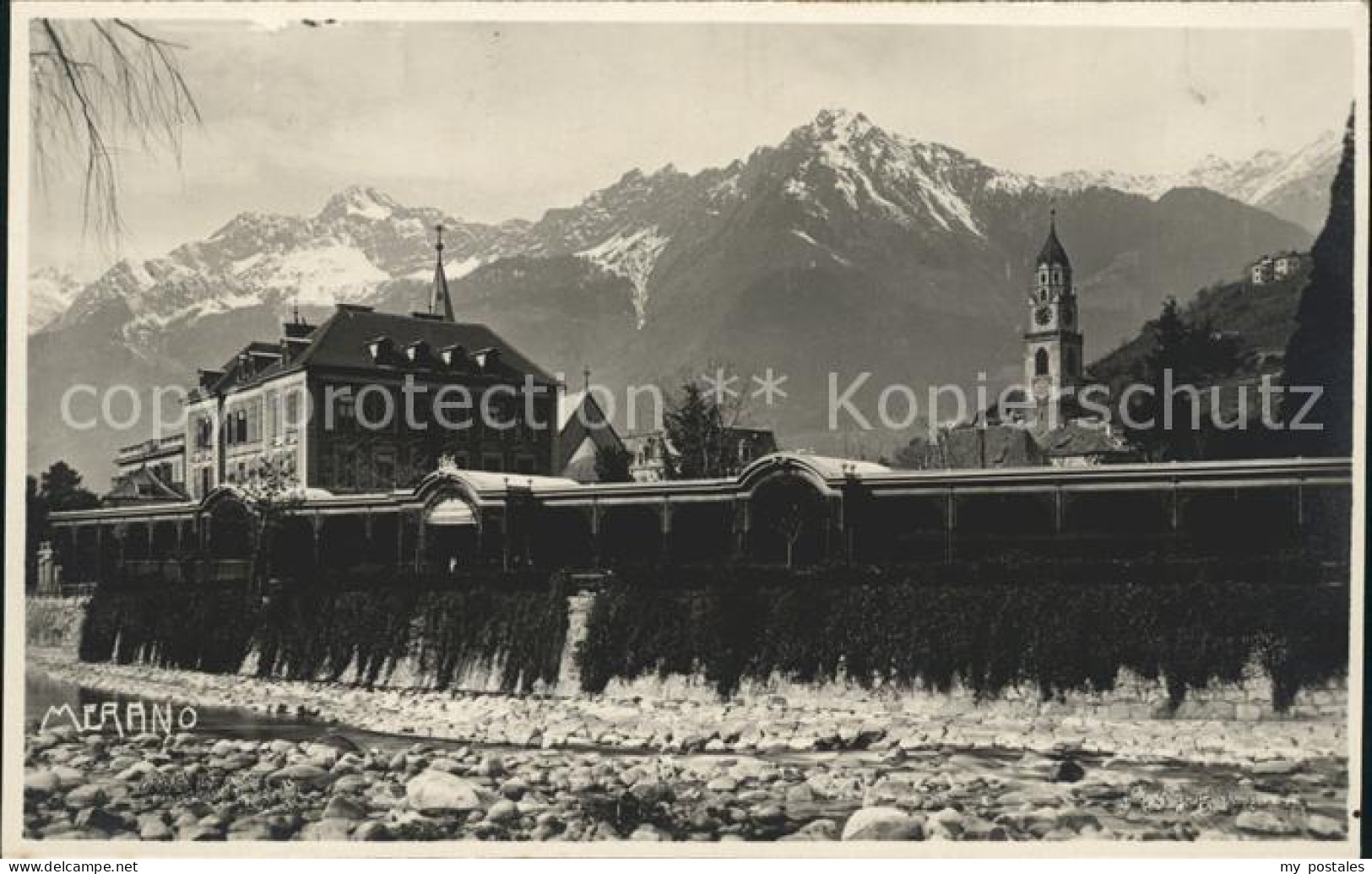 Merano Meran Panorama Merano