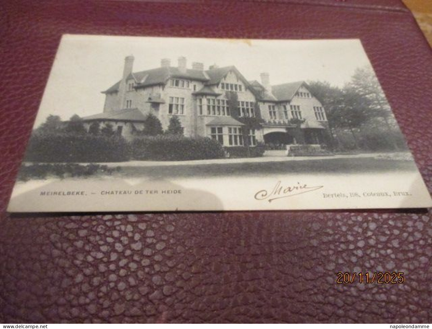 Merelbeke, Chateau de ter Heide