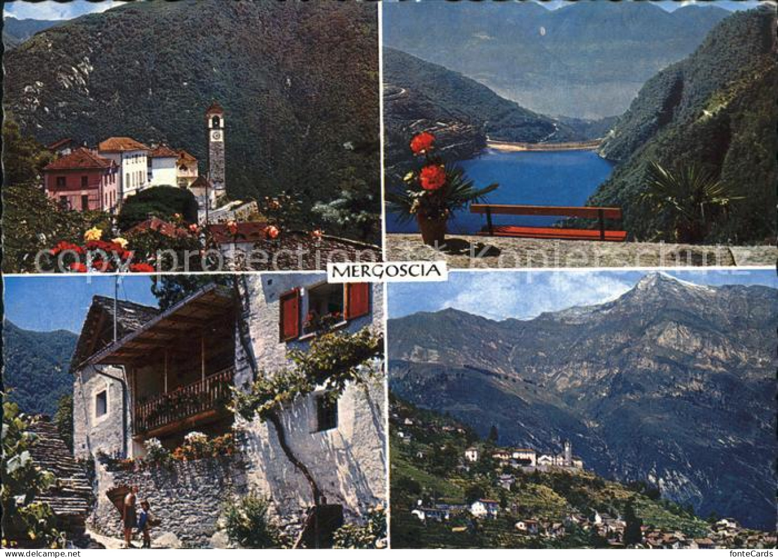 Mergoscia Dorfpartien Lago Maggiore