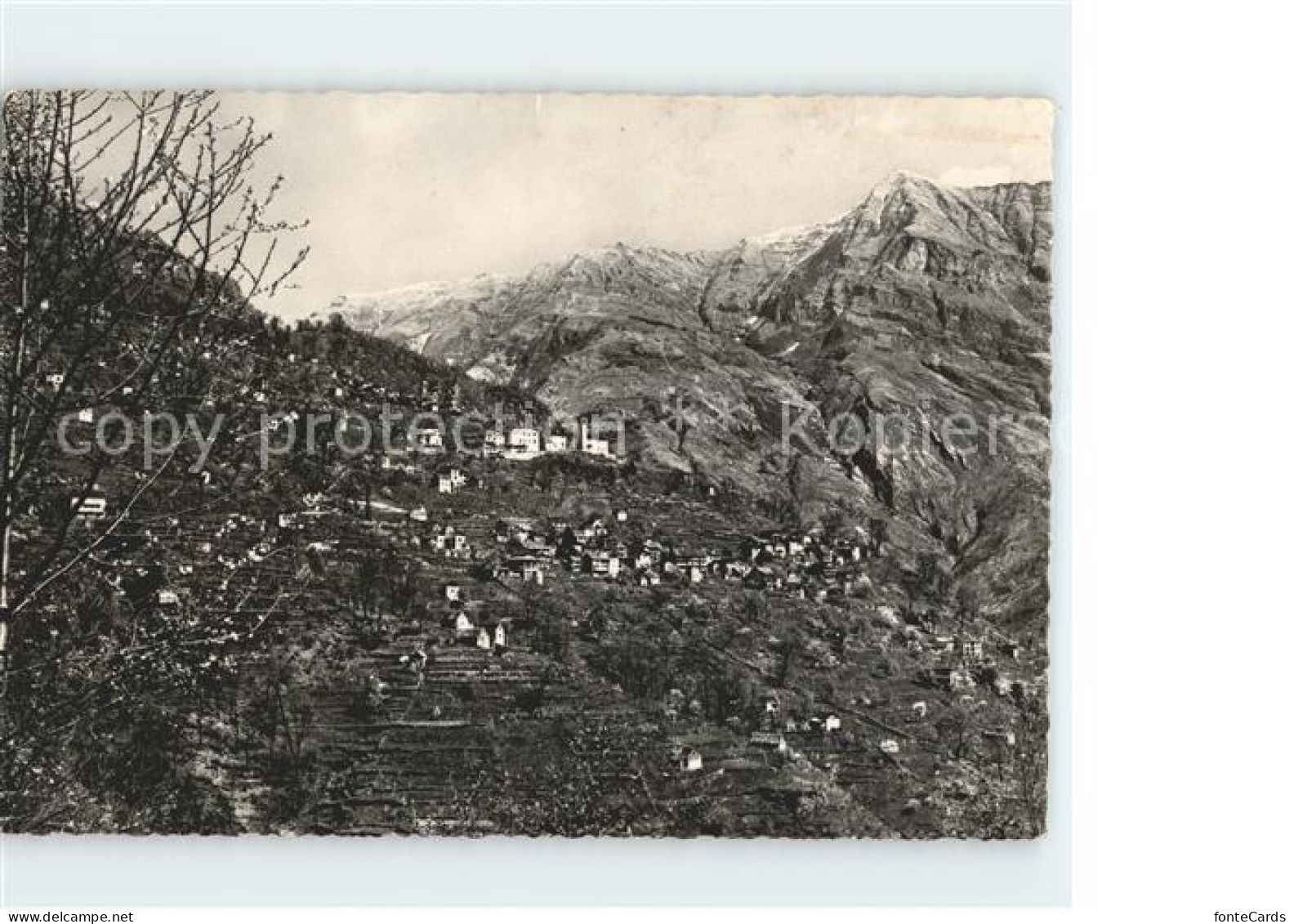 Mergoscia Panorama Valle Verzasca