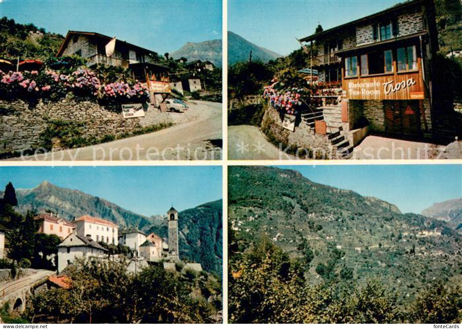 Mergoscia Ristorante Trosa Tea Room Panorama