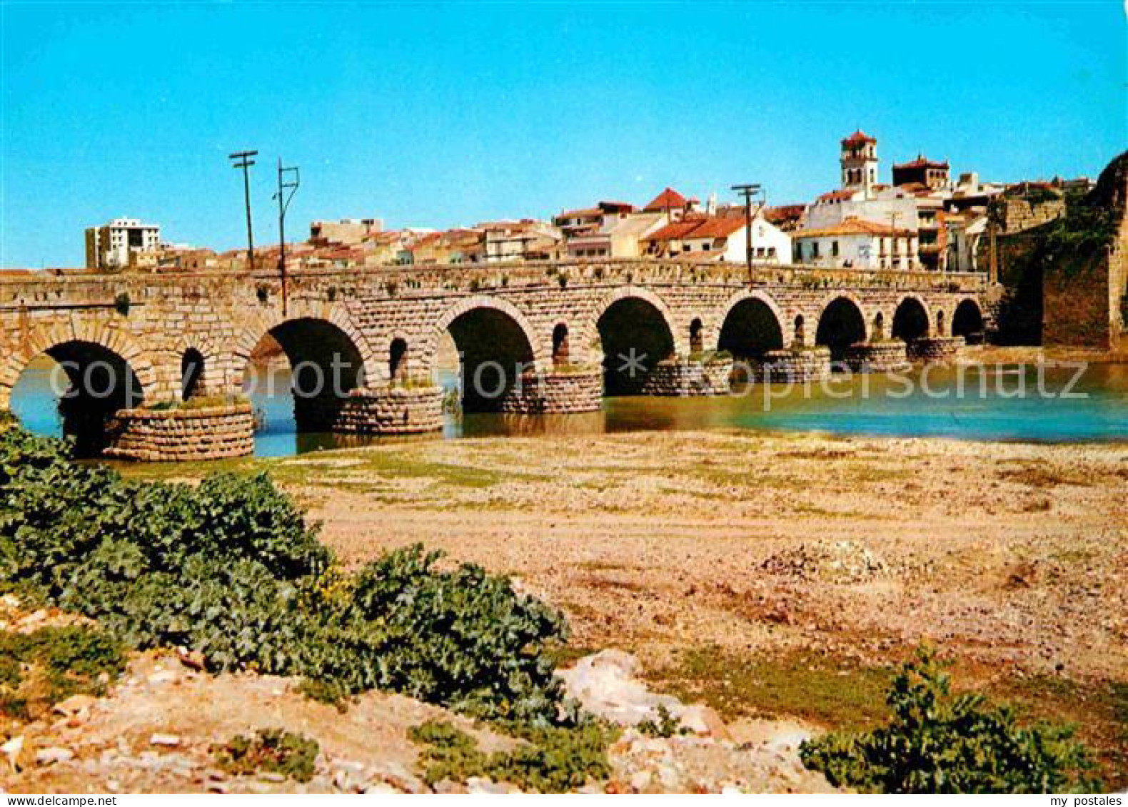 Mérida Extremadura Puente romano Romanische Bruecke