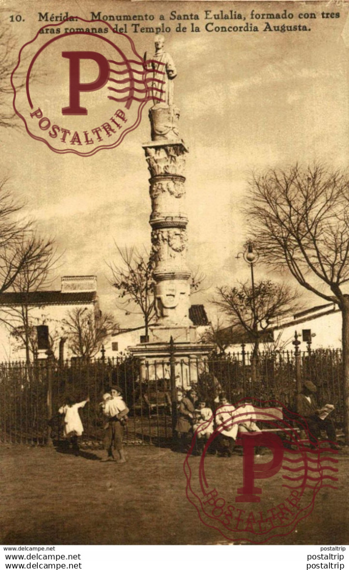 MERIDA. MONUMENTO A SANTA EULALIA