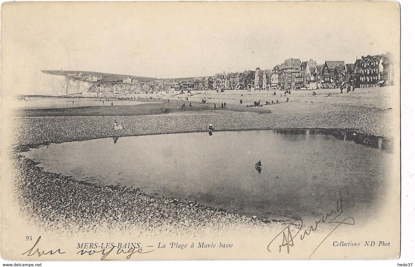 Mers-les-Bains - La Plage à Marrée basse