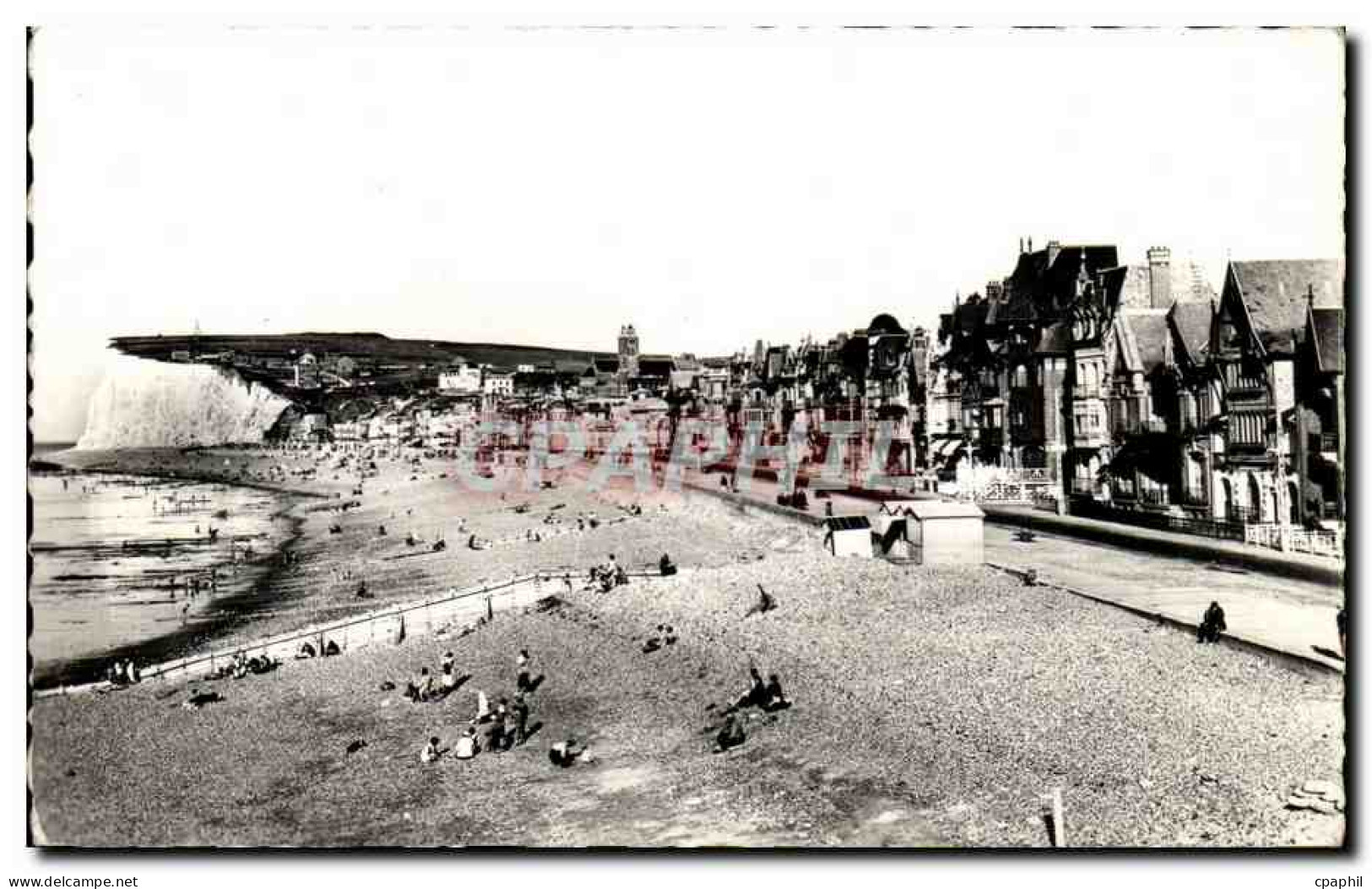 Mers les Bains - La Plage - CPA