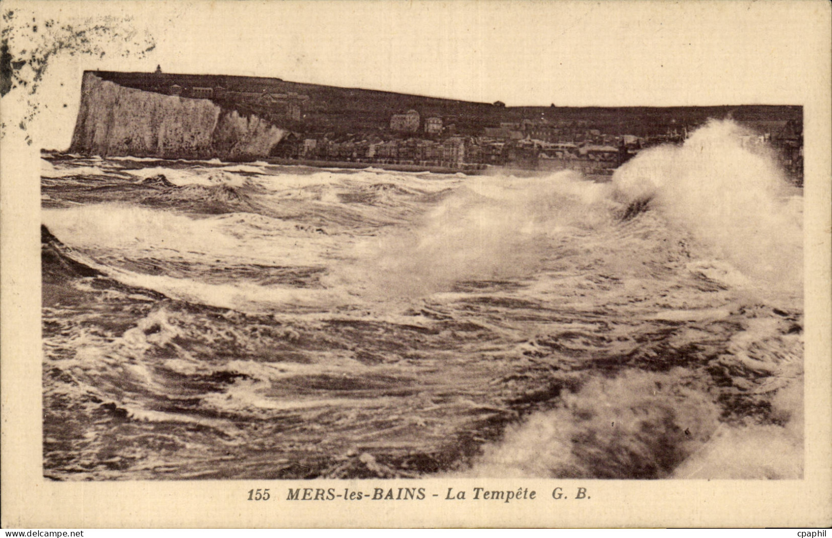 Mers les Bains - La Tempete - CPA