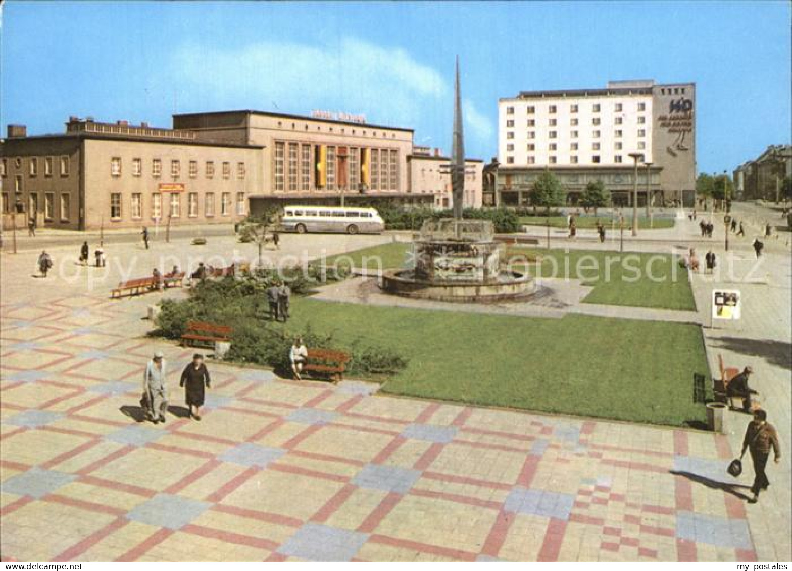 Merseburg Saale Gagarinplatz