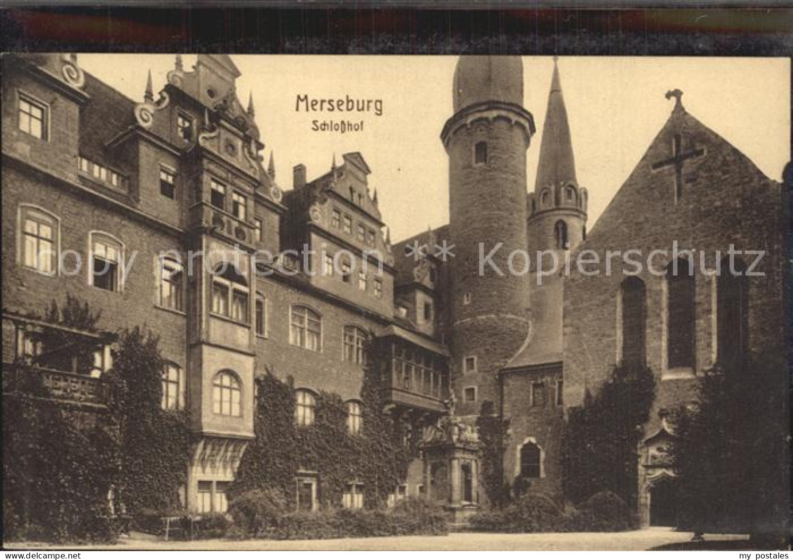 Merseburg Saale Schlosshof