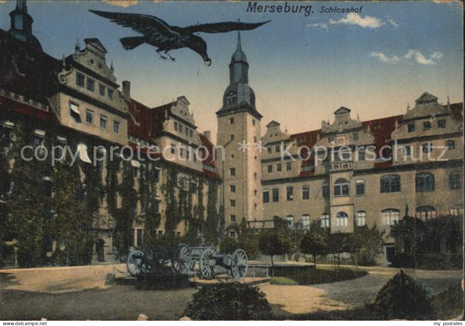 Merseburg Saale Schlosshof