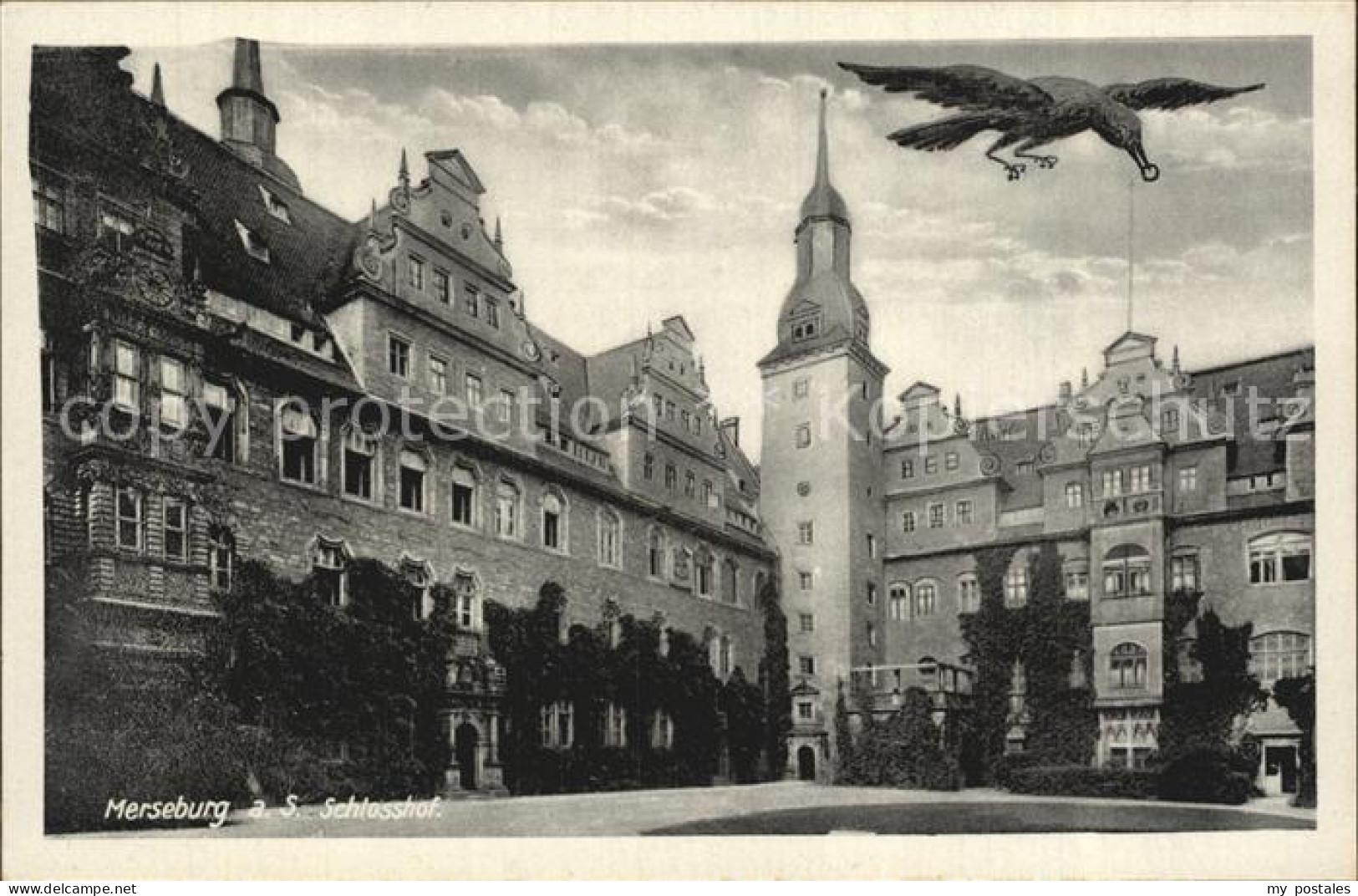 Merseburg Saale Schlosshof