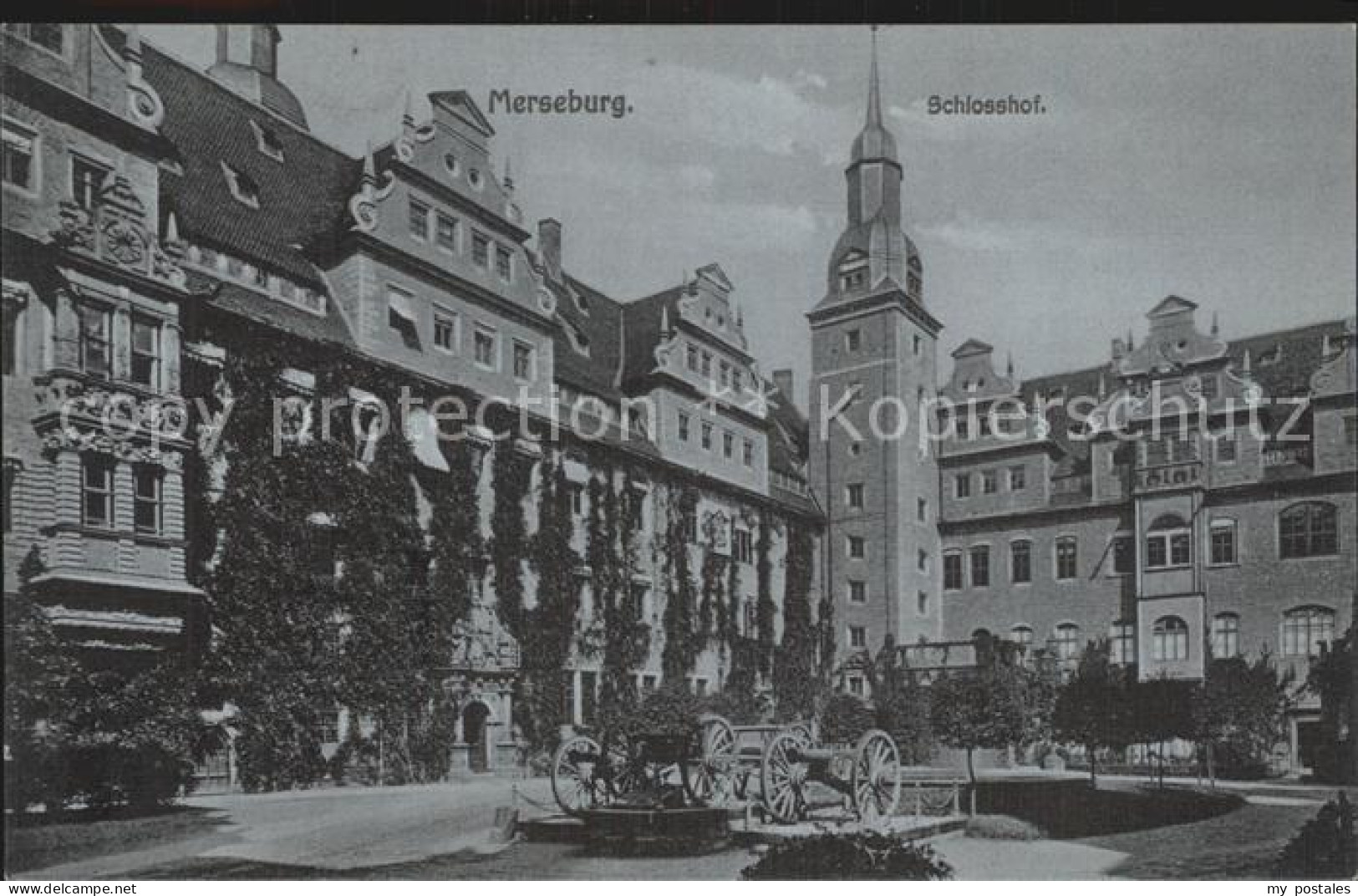 Merseburg Saale Schlosshof