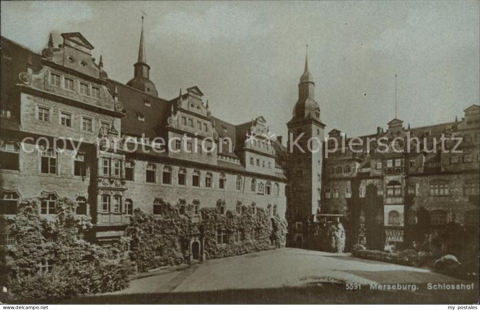 Merseburg Saale Schlosshof