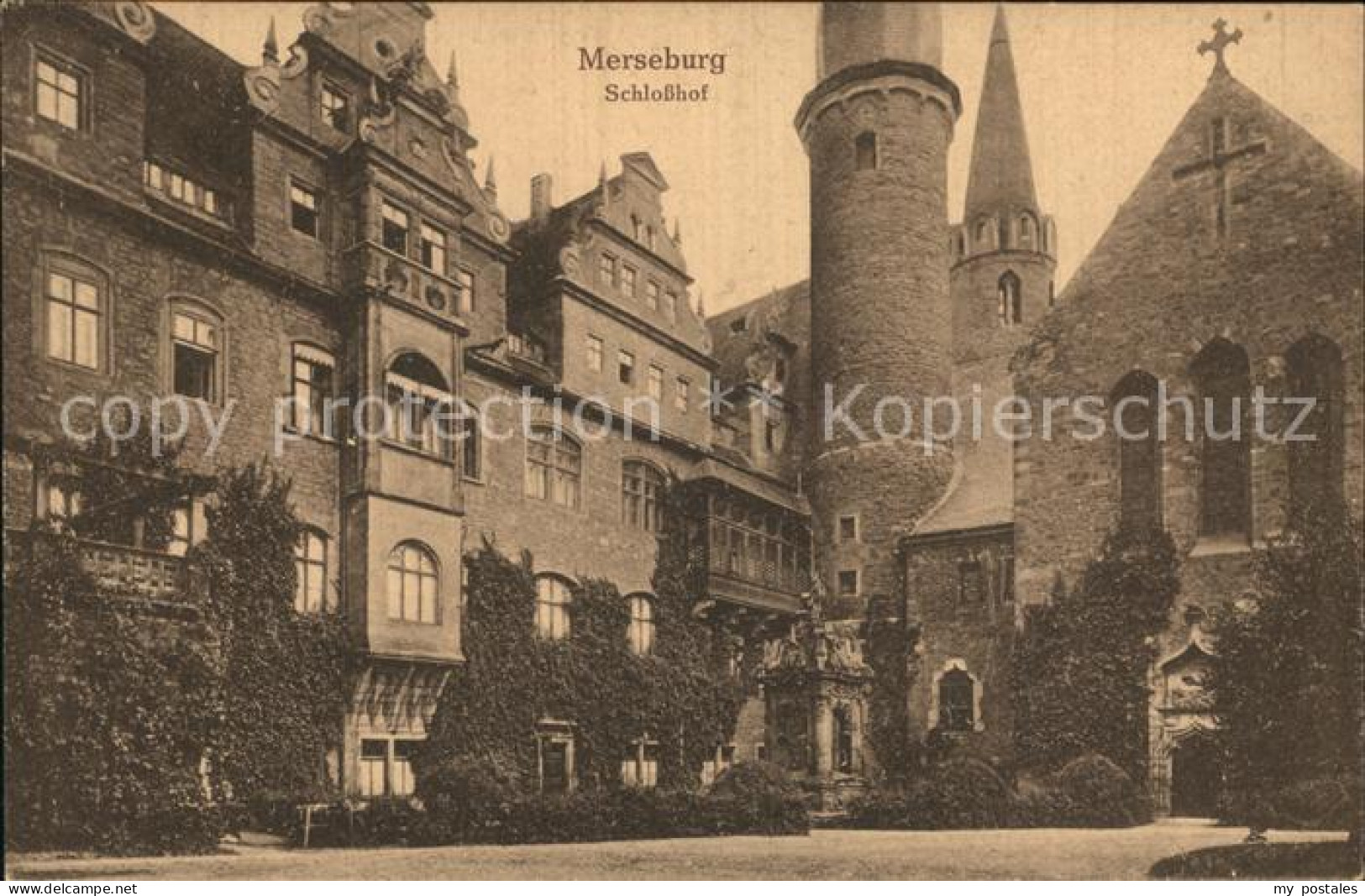 Merseburg Saale Schlosshof