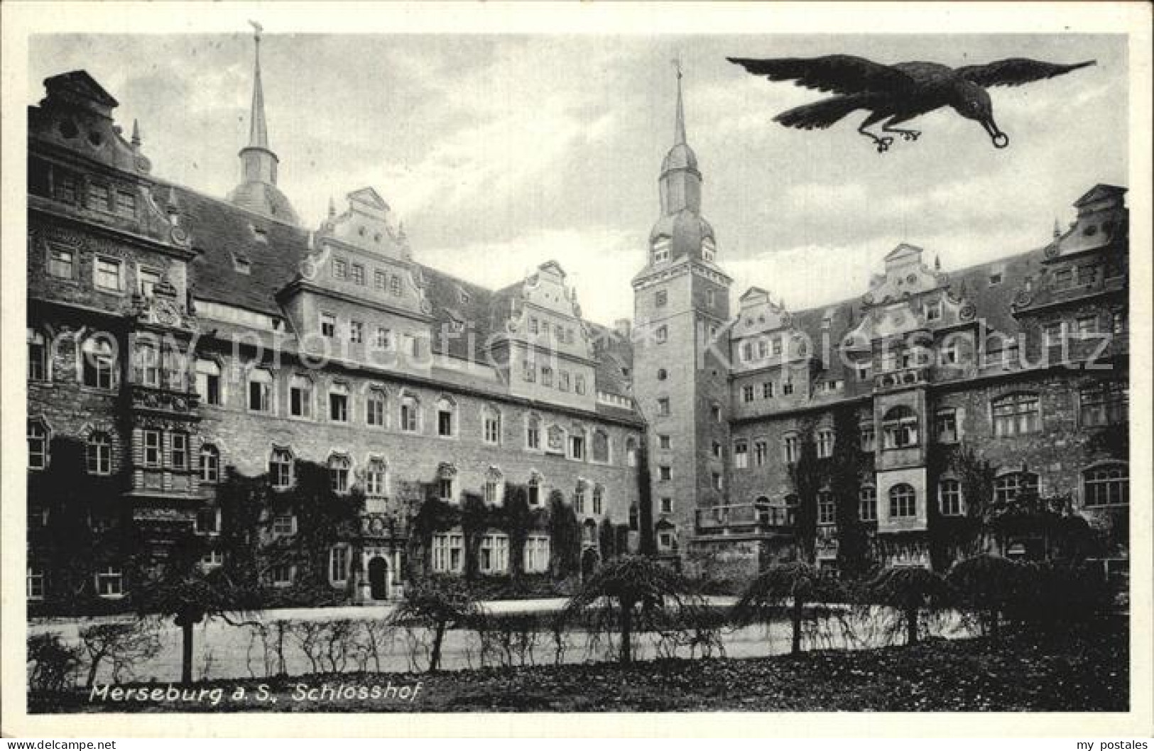 Merseburg Saale Schlosshof
