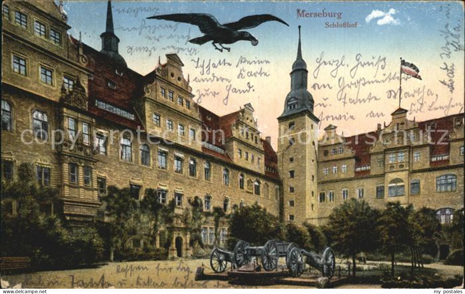 Merseburg Saale Schlosshof