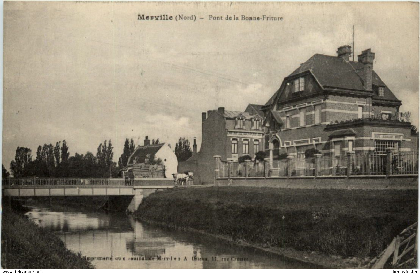 Merville - Pont de la Bonne Friture