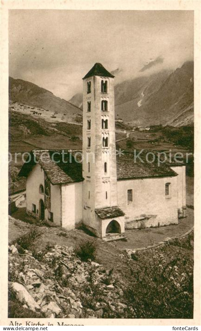 Mesocco Misox GR Kirche