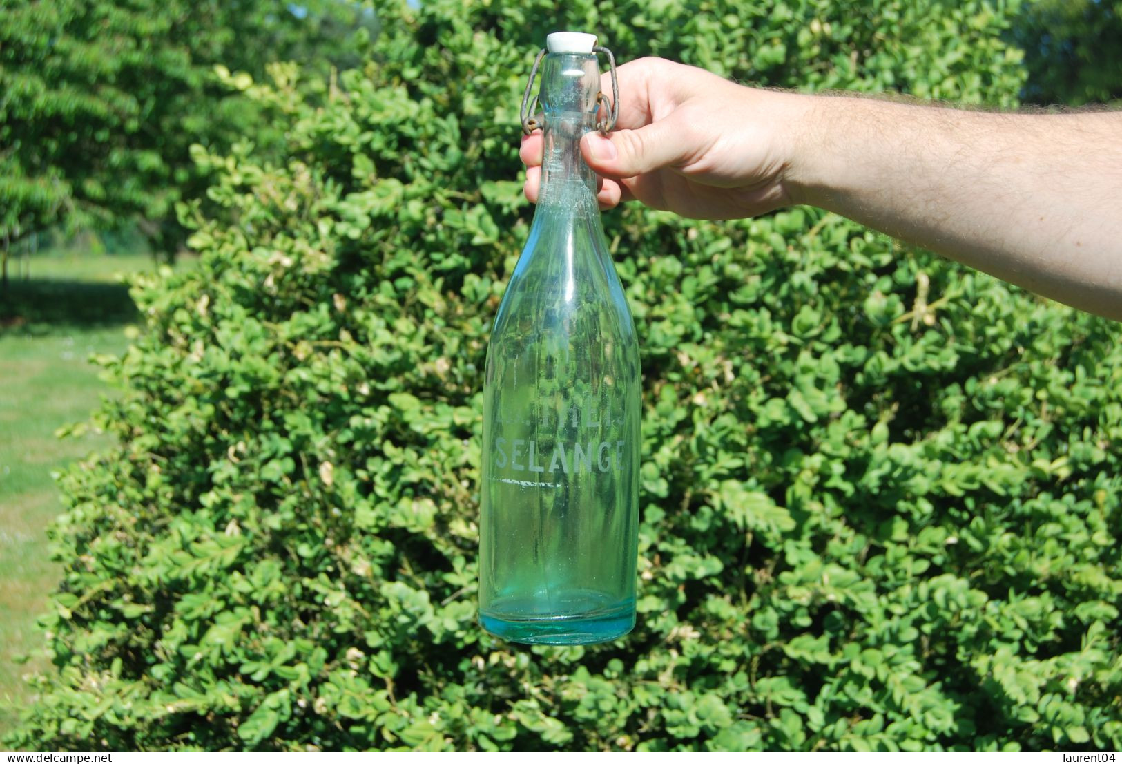 MESSANCY.  SELANGE.   BRASSERIE . LIMONADIER  ED. THEIS. ANCIENNE BOUTEILLE .