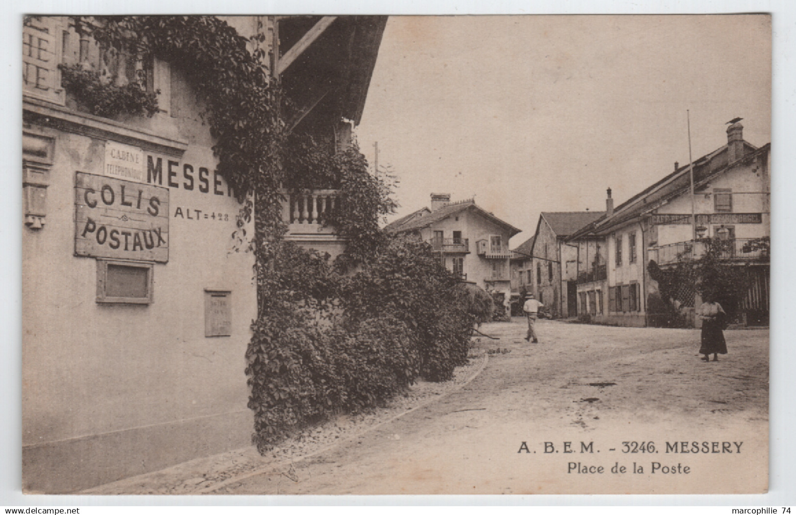 MESSERY PLACE DE LA POSTE ABEM 3246