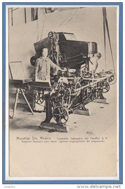 AMERIQUE - MEXIQUE -- México Compaffia Tabaquera