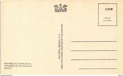 CPM MEXICO Piramides de TEOTIHUACAN MEXICO (640111)