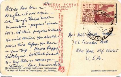 CPM Mexico Rotonda de los Hombres Illustres MEXICO (599037)