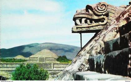 ► CPSM  Mexique Piramides de Teotihuacan