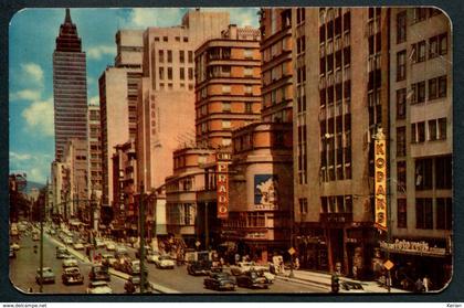 México - Av. JUAREZ The Broadway of México City - see 2 scans