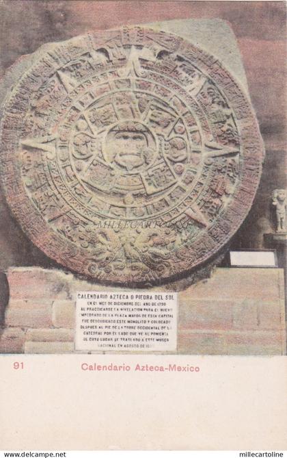 MEXICO - Calendario Azteca