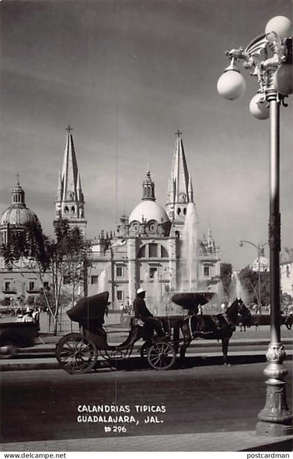 México - GUADALAJARA - Calandrias tipicas - POSTAL FOTO - Ed. M. Santana 296