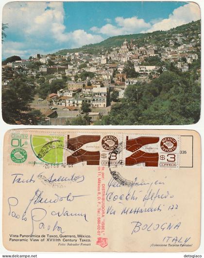 TAXCO - GUERRERO - MESSICO - MEXICO - VISTA PANORAMICA - VIAGG. -97755-