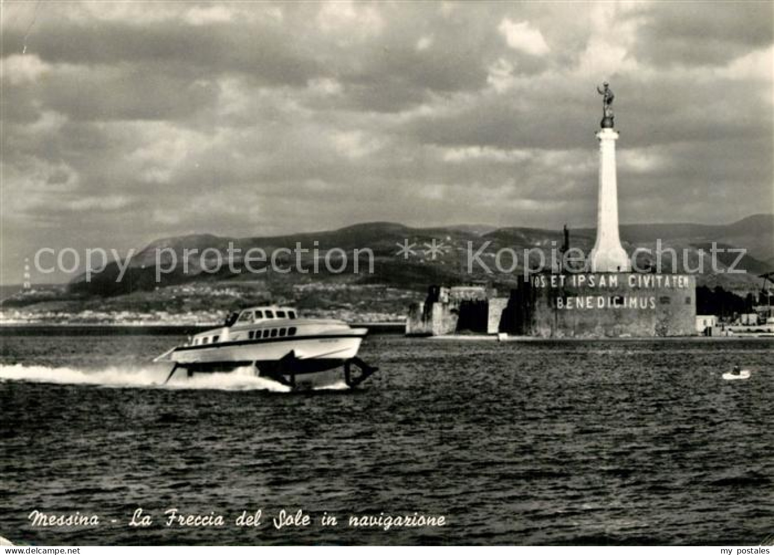 Messina La Freccia del Sole in navigazione