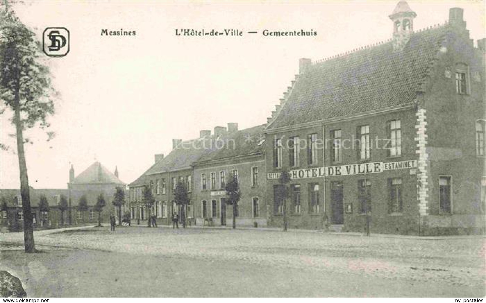 Messines Meessen Mesen Belgie Hotel de Ville