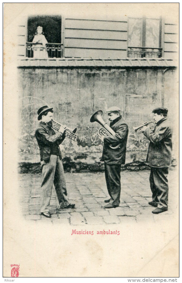METIER DE PARIS(MUSICIEN AMBULANT)