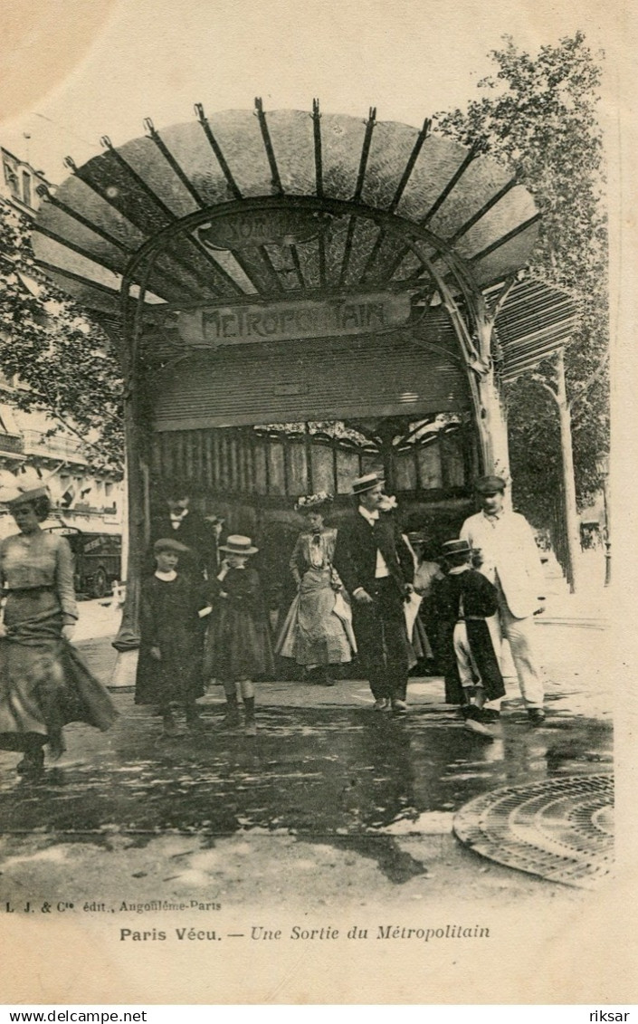 METRO(PARIS) PARIS VECU
