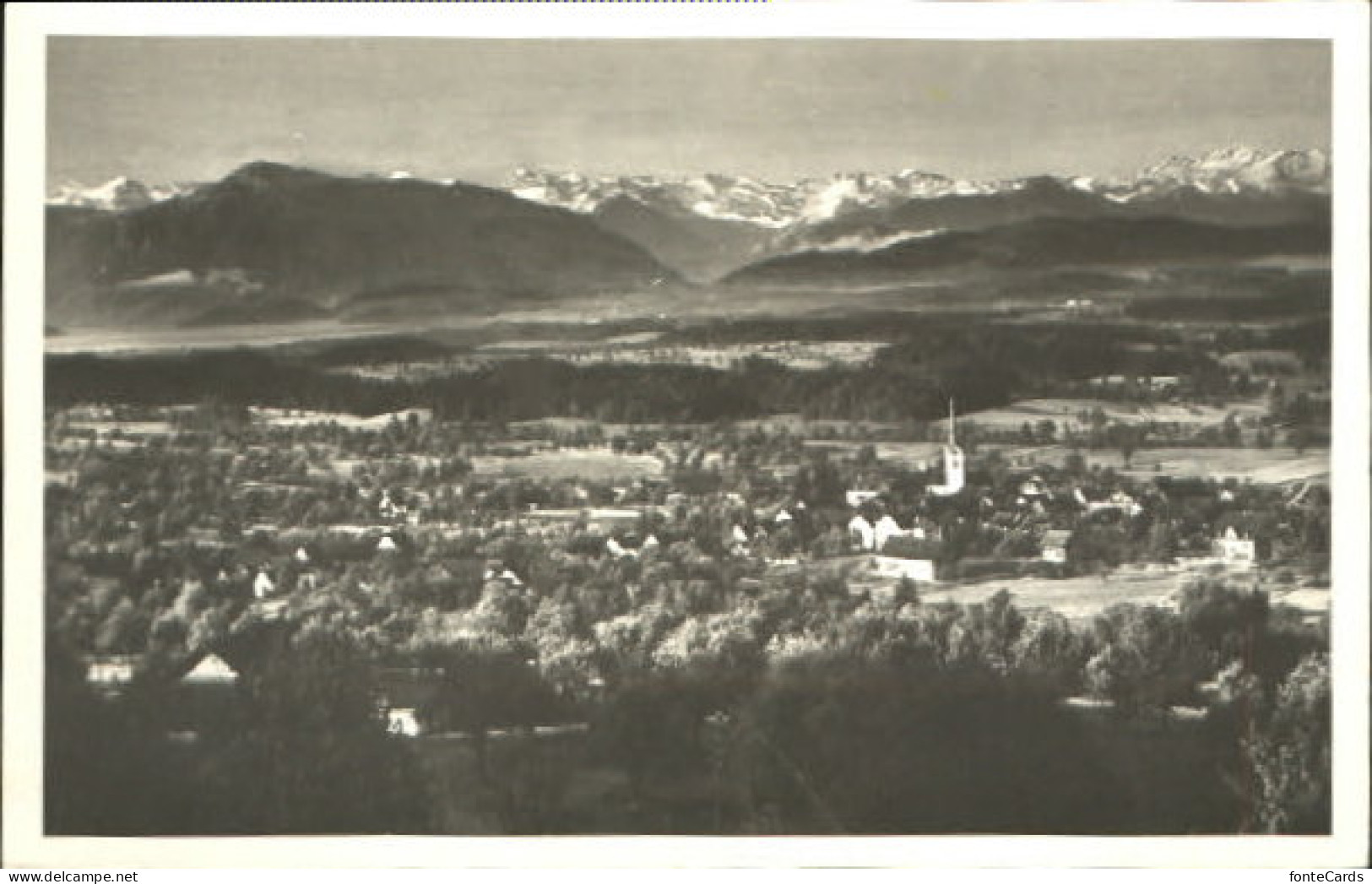 Mettmenstetten Feldpost x 1934